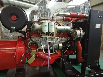 3000rpm 6BD-ZL Diesel Engine Prime Power 150KW For Power Of  The Fire Fighting Pump In Red